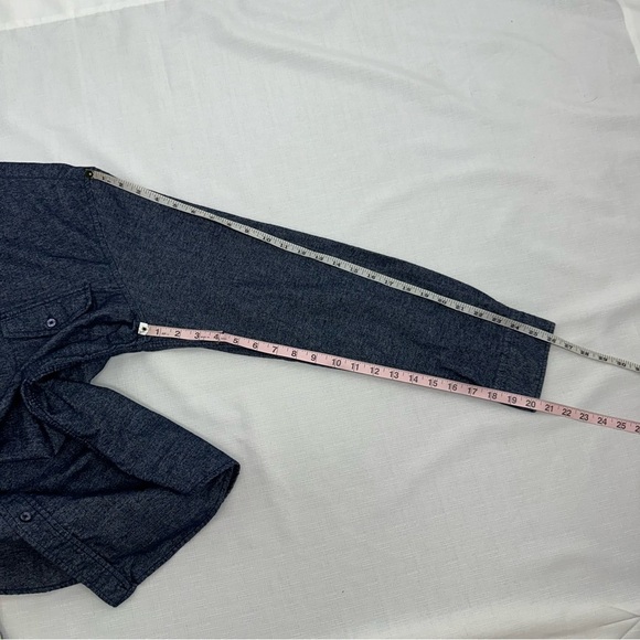 Coastal Clothing Men's XXL Navy Blue Cotton Button Down Shirt - Picture 10 of 11